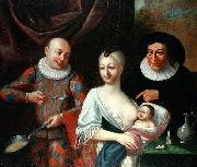 Mother and child with Harlequin VIVARINI, family of painters